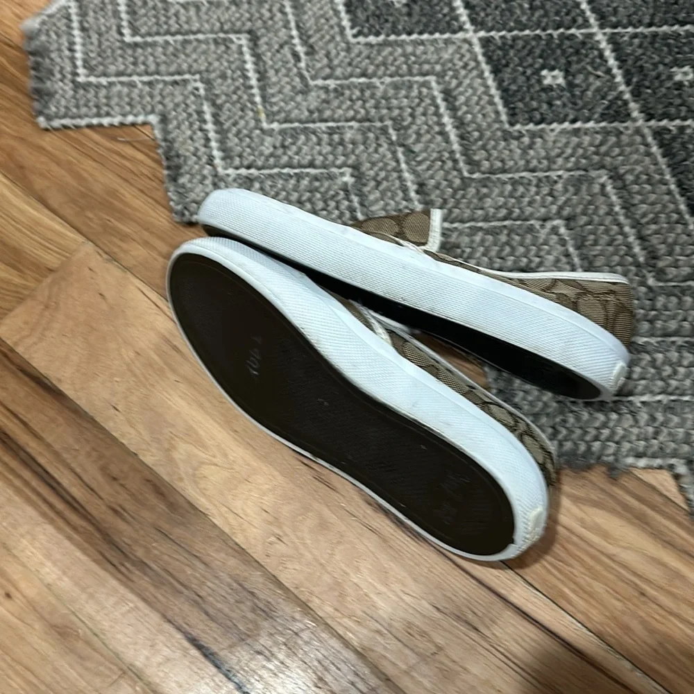 Coach slip ons